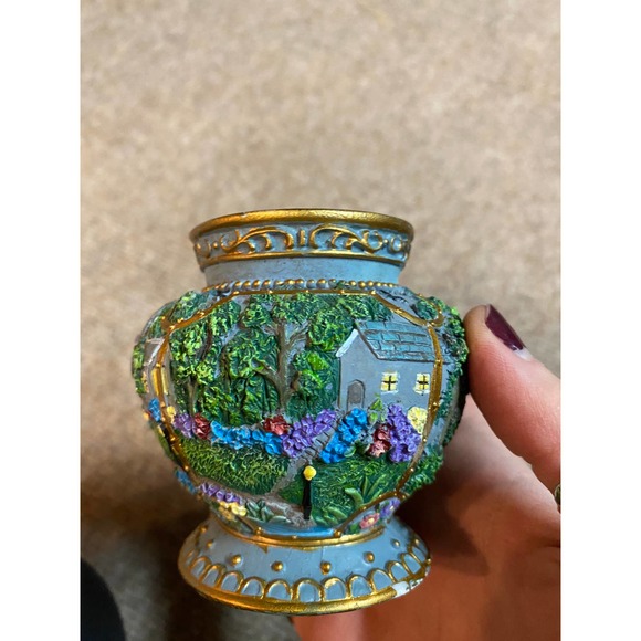 Decorative Handpainted Vase - Picture 4 of 5